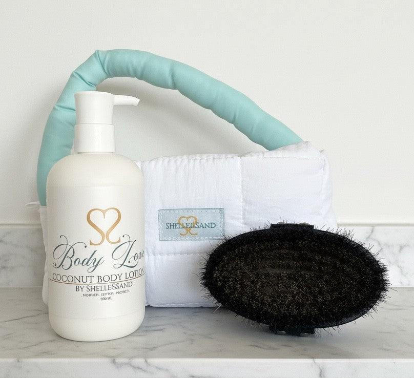 ION Lymphatic Ritual Set – Brush + Complimentary Body Love Cream + Ritual Bag